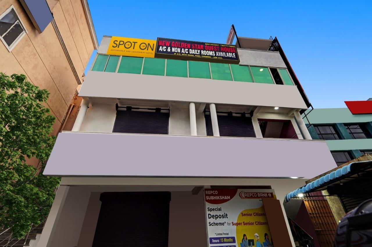 Spot On New Golden Star Guest House Near Thirumangalam Metro Station 첸나이 외부 사진